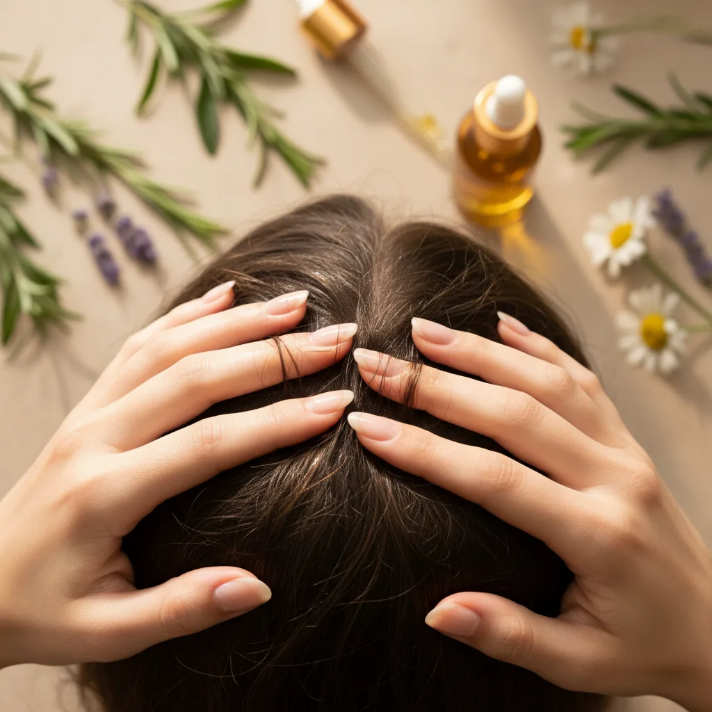 Scalp massage ritual